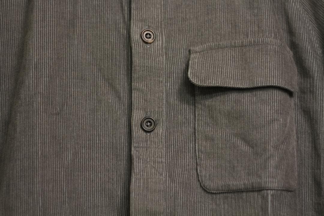 【良品】S.E.H KELLY コーデュロイ ラグラン オーバー シャツ M