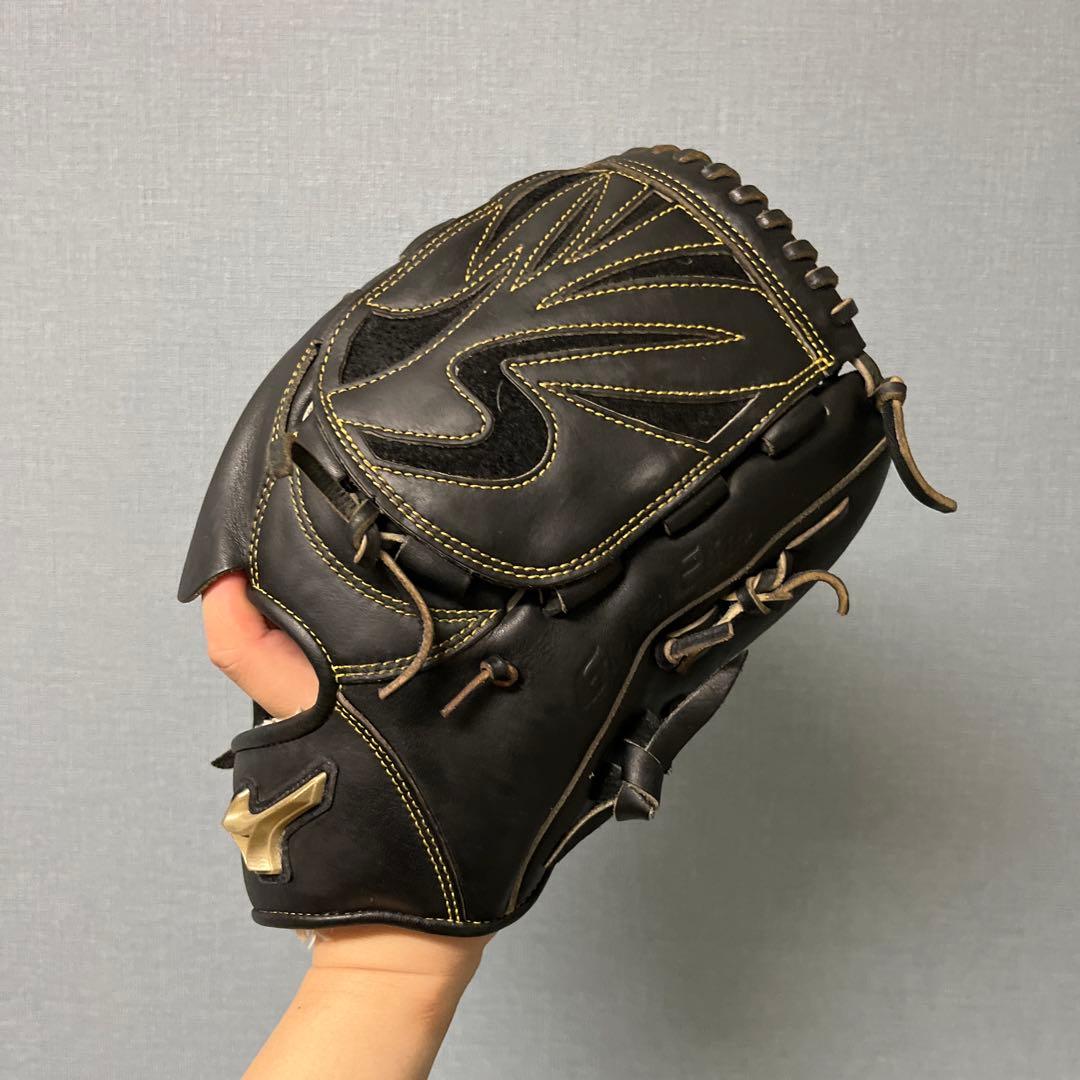 1112 ミズノ グローバルエリート 型抜群 即戦力 軟式 投手用グローブ