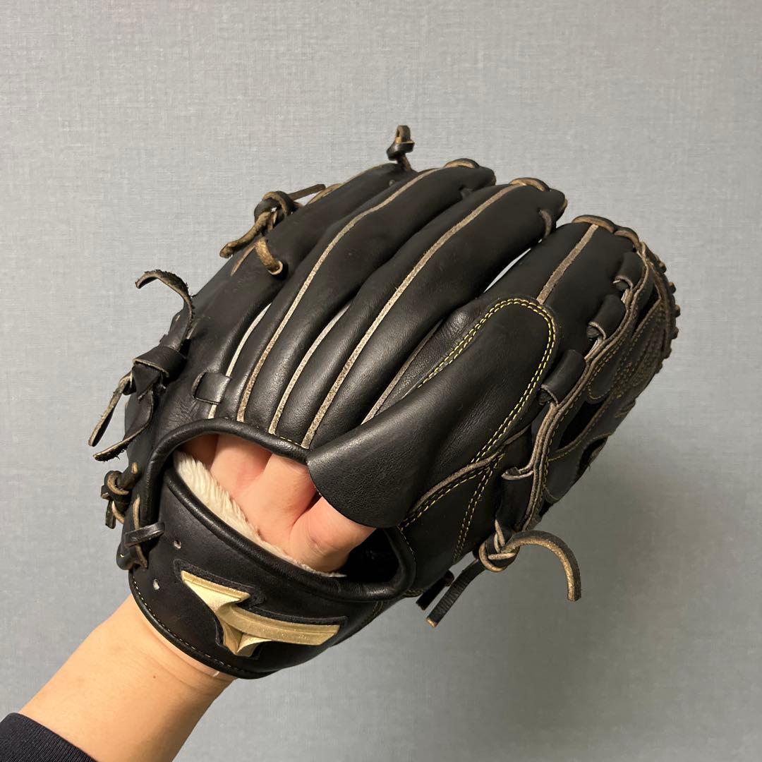 1112 ミズノ グローバルエリート 型抜群 即戦力 軟式 投手用グローブ