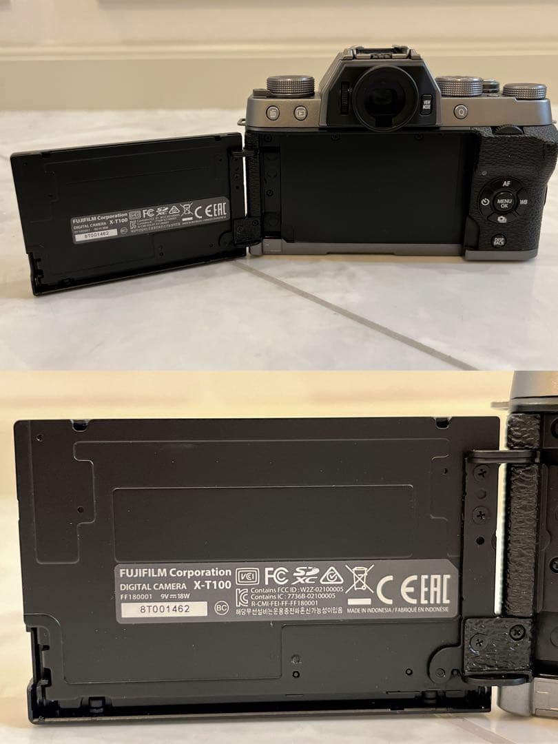 美品 FUJIFILM X-T100 コンパクト デジタルカメラ ミラーレス