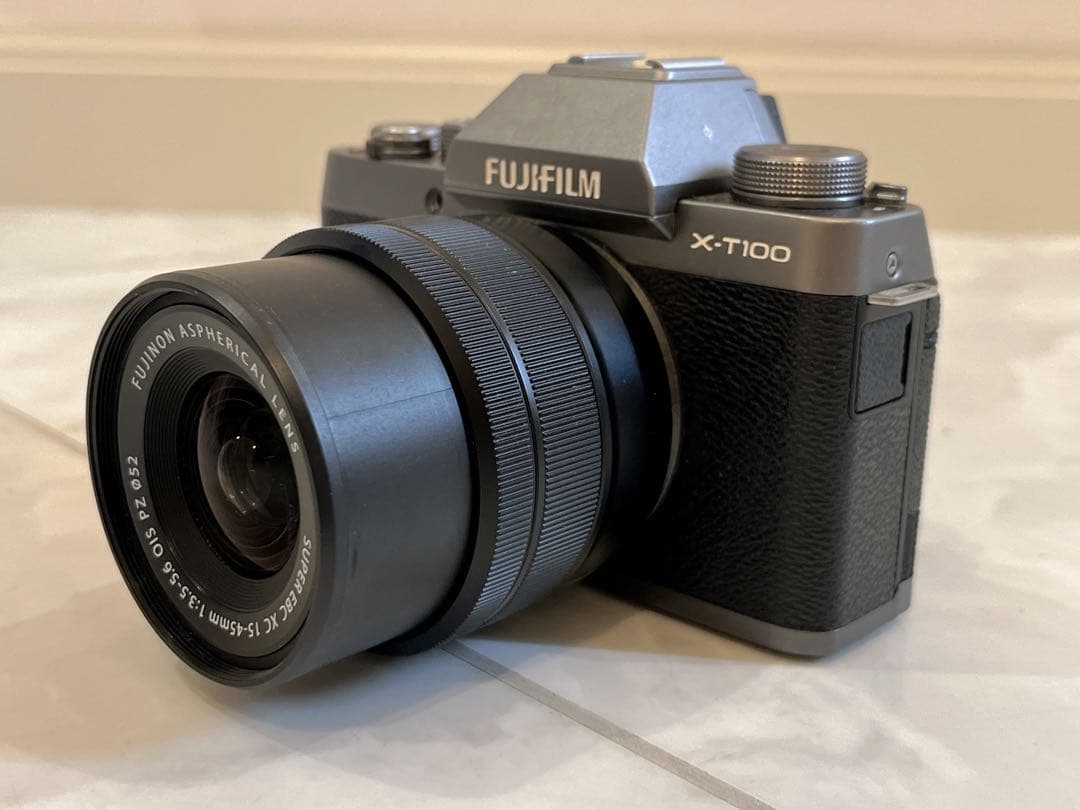 美品 FUJIFILM X-T100 コンパクト デジタルカメラ ミラーレス