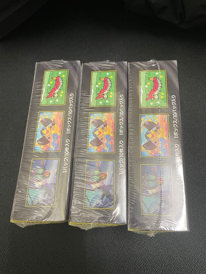 ポケモンカードゲーム MEGA ドリームEX 3boxシュリンク付き