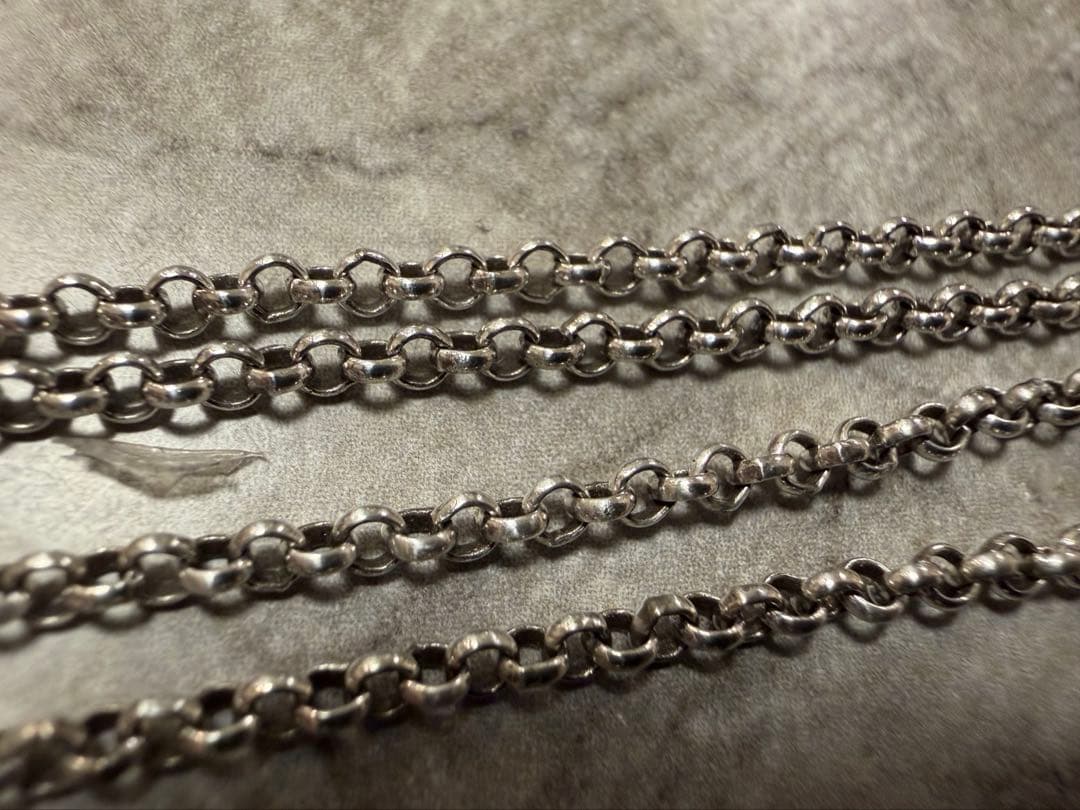 クロムハーツ　ロールチェーン　18インチ　オールド