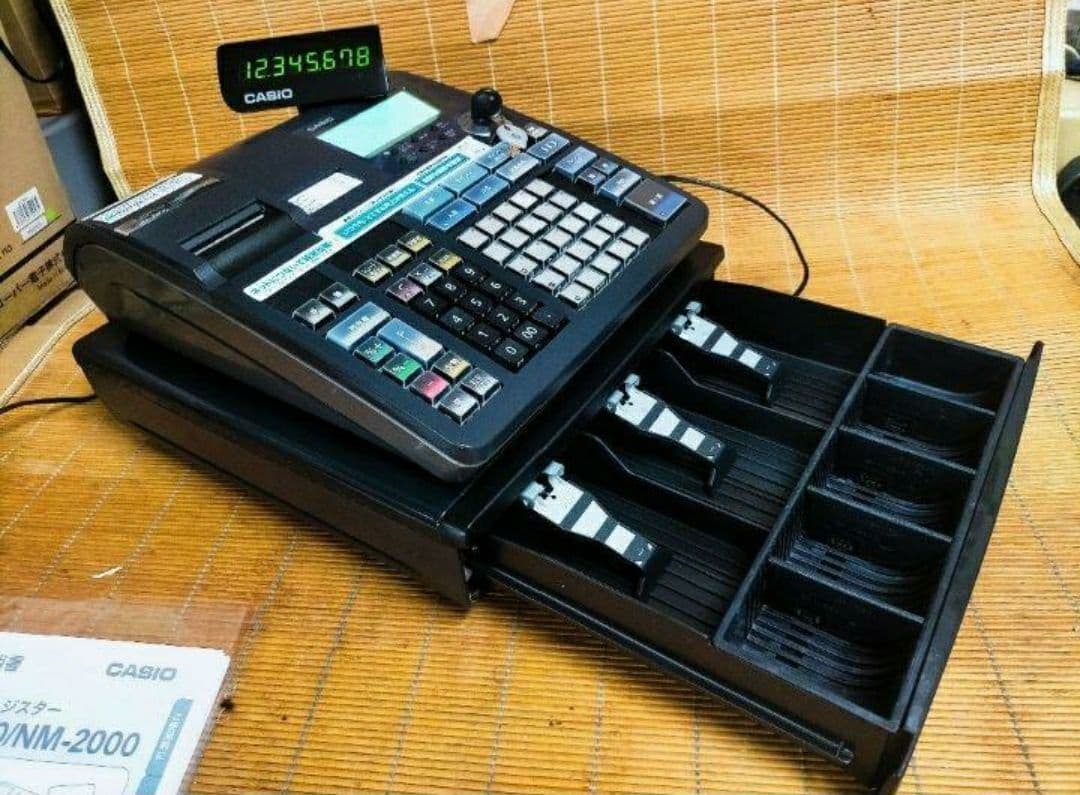 カシオレジスター　TE-2600/NM2000フル設定無料25部門　862101