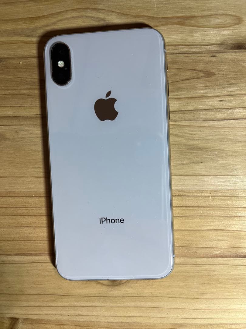 【美品】iPhoneX 256GB ホワイト本体