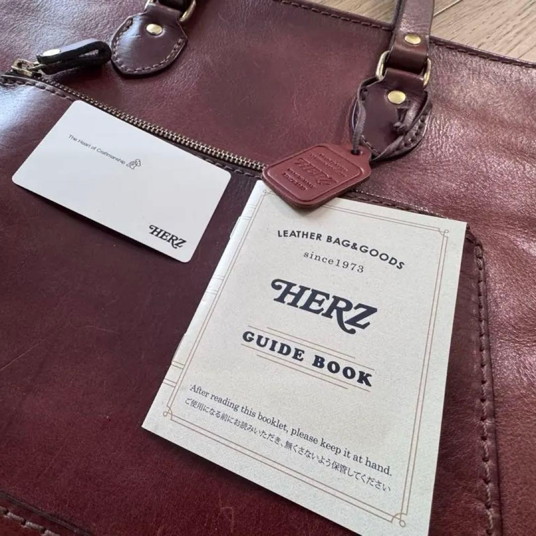 HERZ ウェリントン トートバッグ　レア初期型