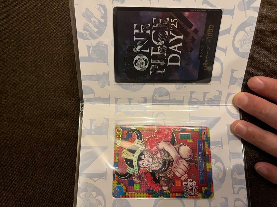 ONE PIECE DAY 2025の特別プロモーションカード。