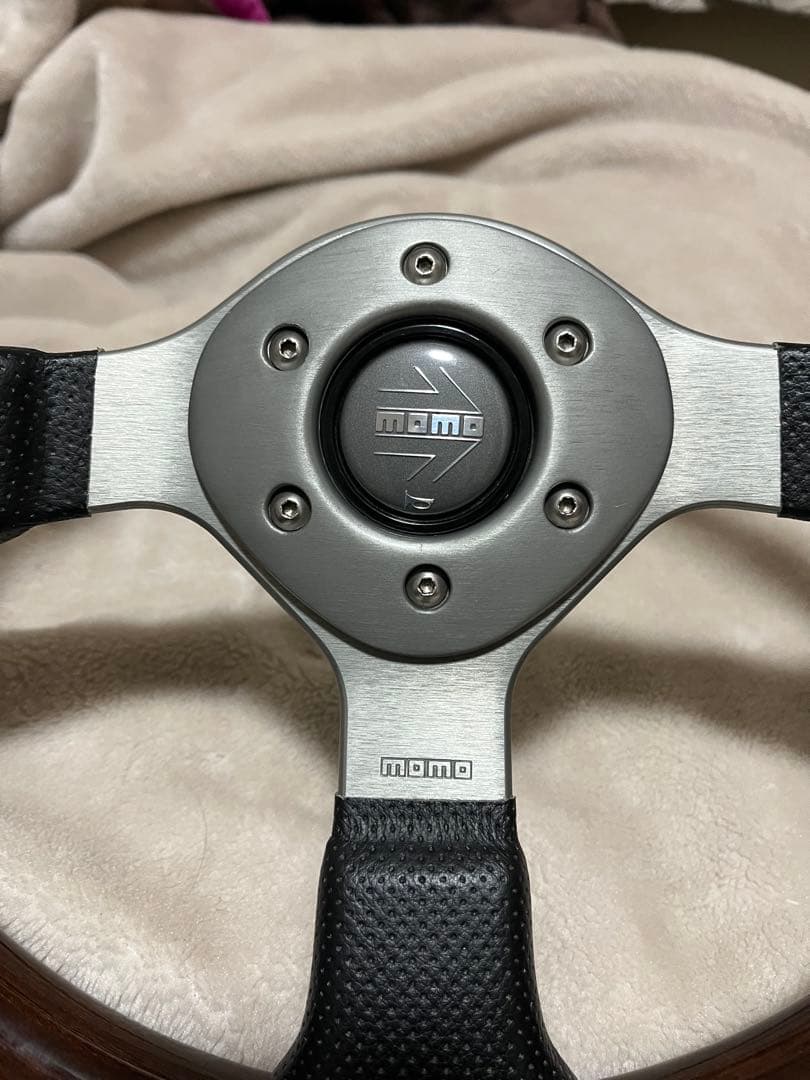 momoファイターウッド＆レザー コンビ35cm
