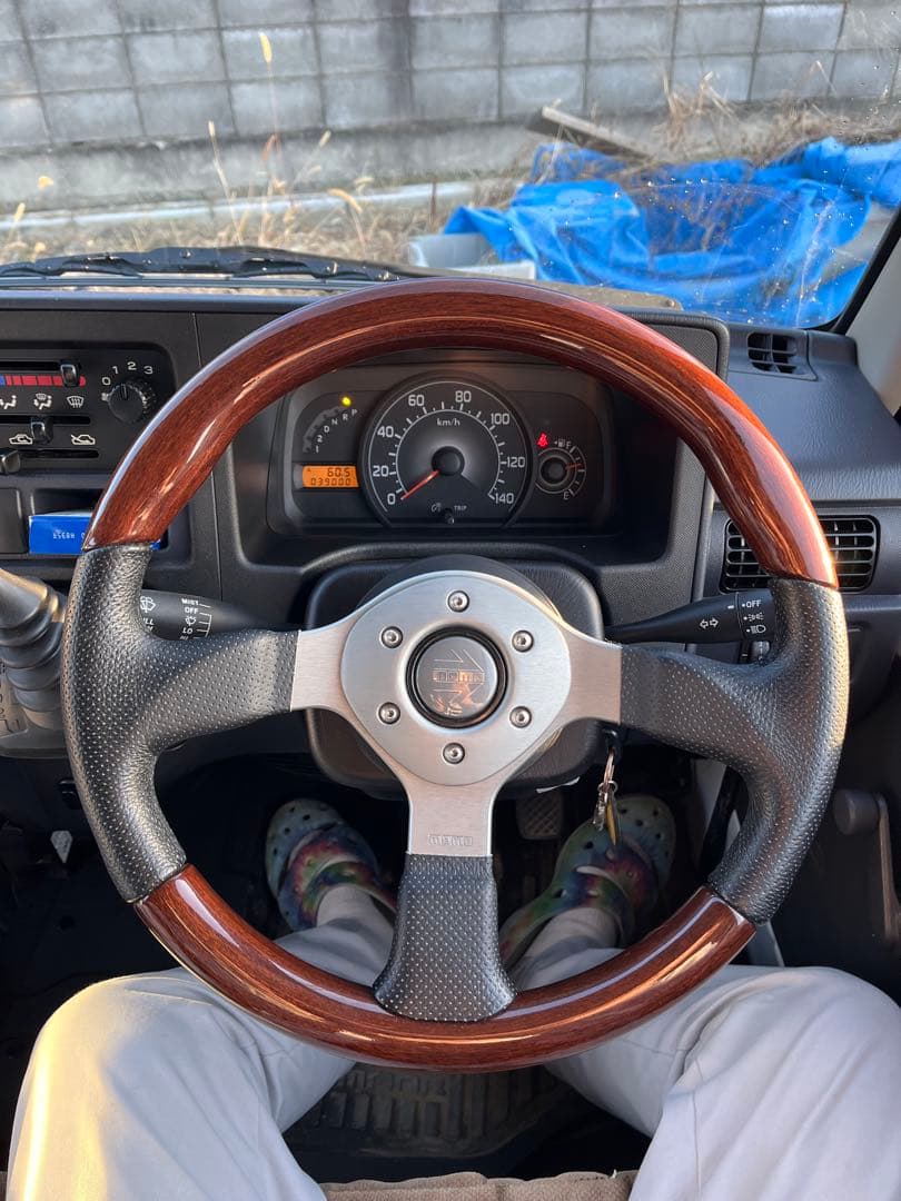 momoファイターウッド＆レザー コンビ35cm