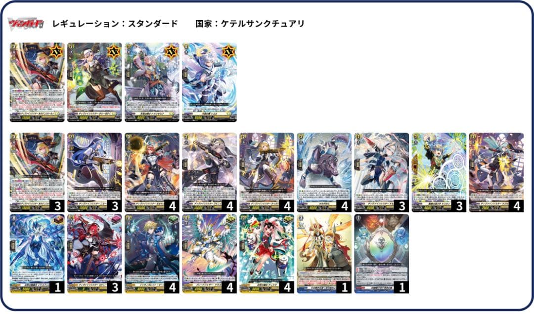 ヴァンガード ダークステイツ　ファヴルニール　デッキ