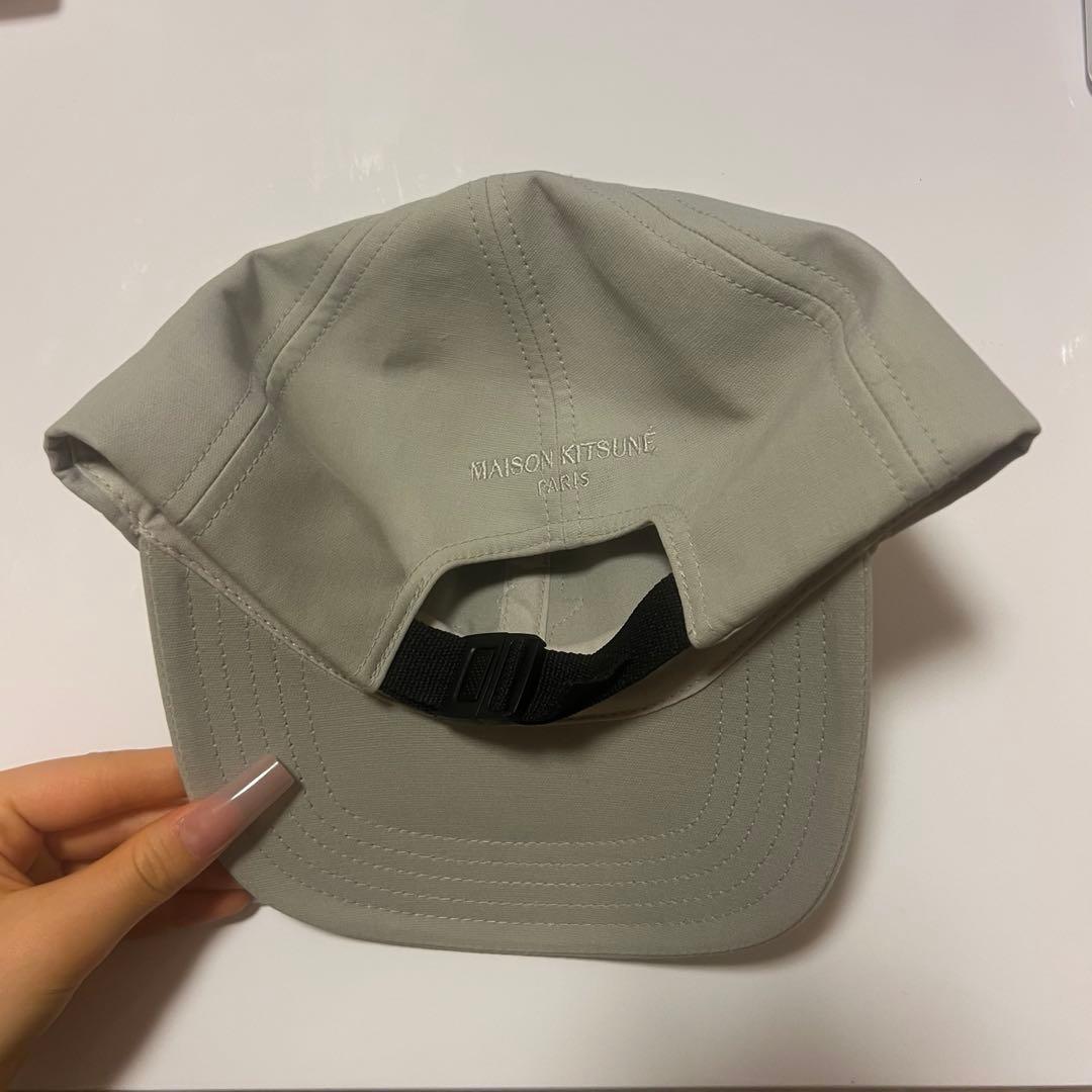 メゾンキツネ チラックスフォックスパッチキャップ