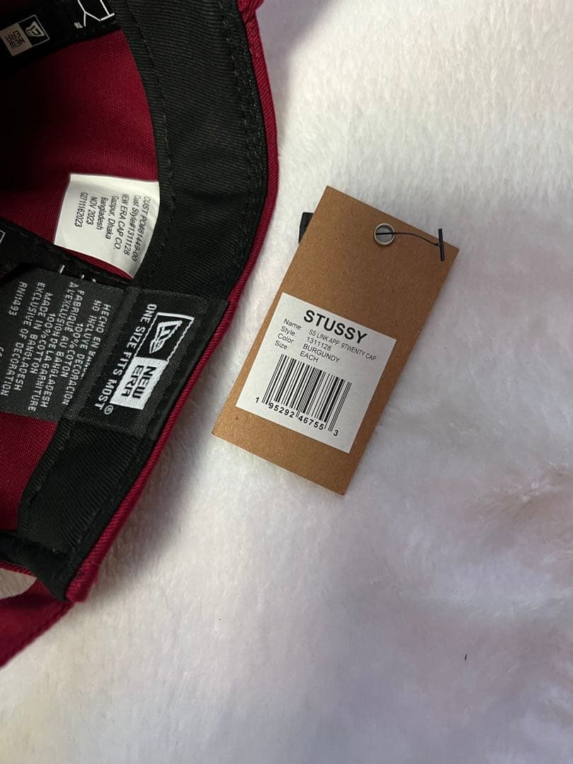 帽子 Stussy NEW ERA 9TWENTY SS APPLIQUE