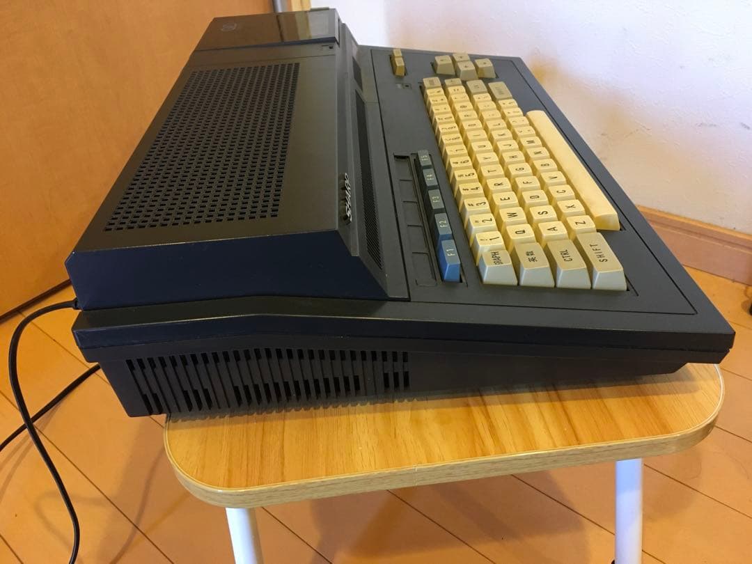 シャープMZ1500 モニター　ソフト付　クイックディスクに難あり