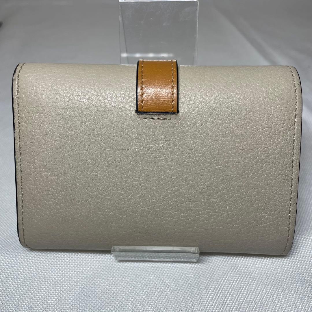 ロエベ LOEWE バーティカルウォレット 三つ折り財布