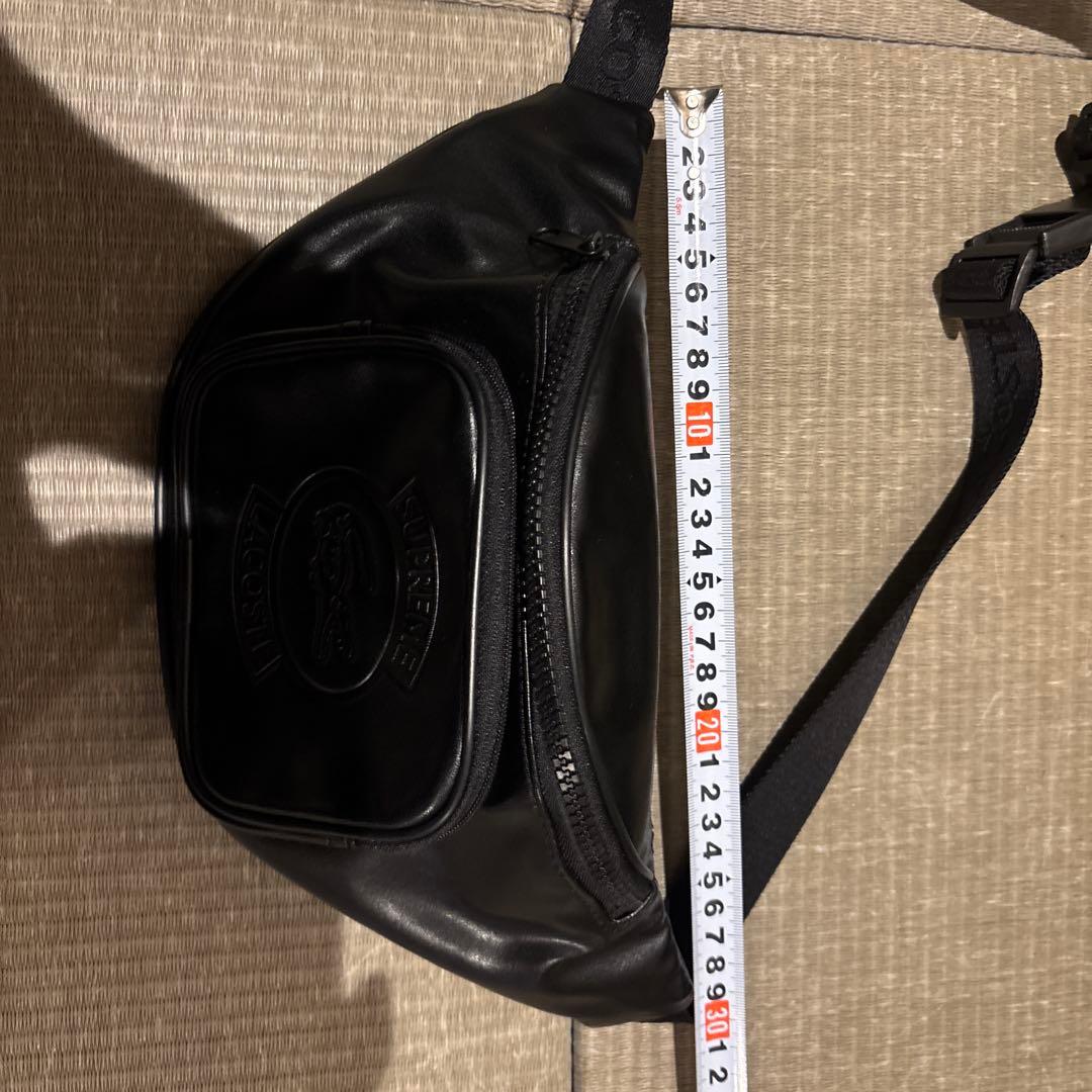 b*b様 美品　LACOSTE×SUPREME ウェストバック