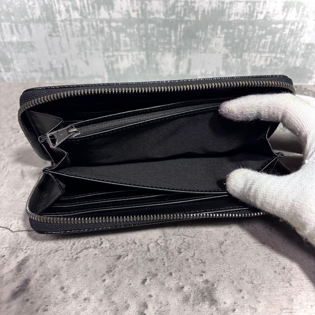 【まさやん！】DIESEL ディーゼル 長財布 ラウンドジップ ブラック