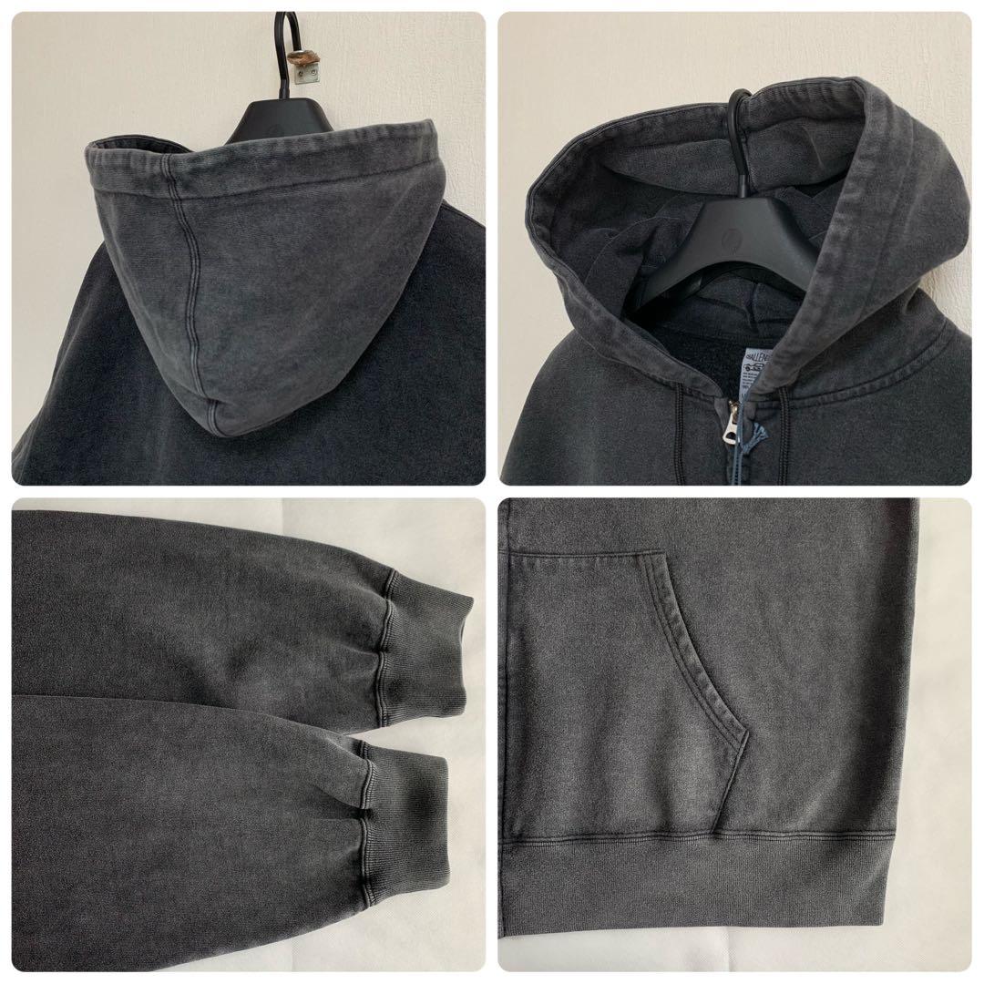 L黒【CHALLENGER】ROSE ZIP HOODIE／新品タグ付／送料込