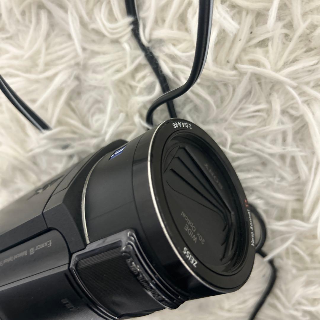 【動作確認済み】ソニー SONY ビデオカメラ FDR-AX40 4K 黒