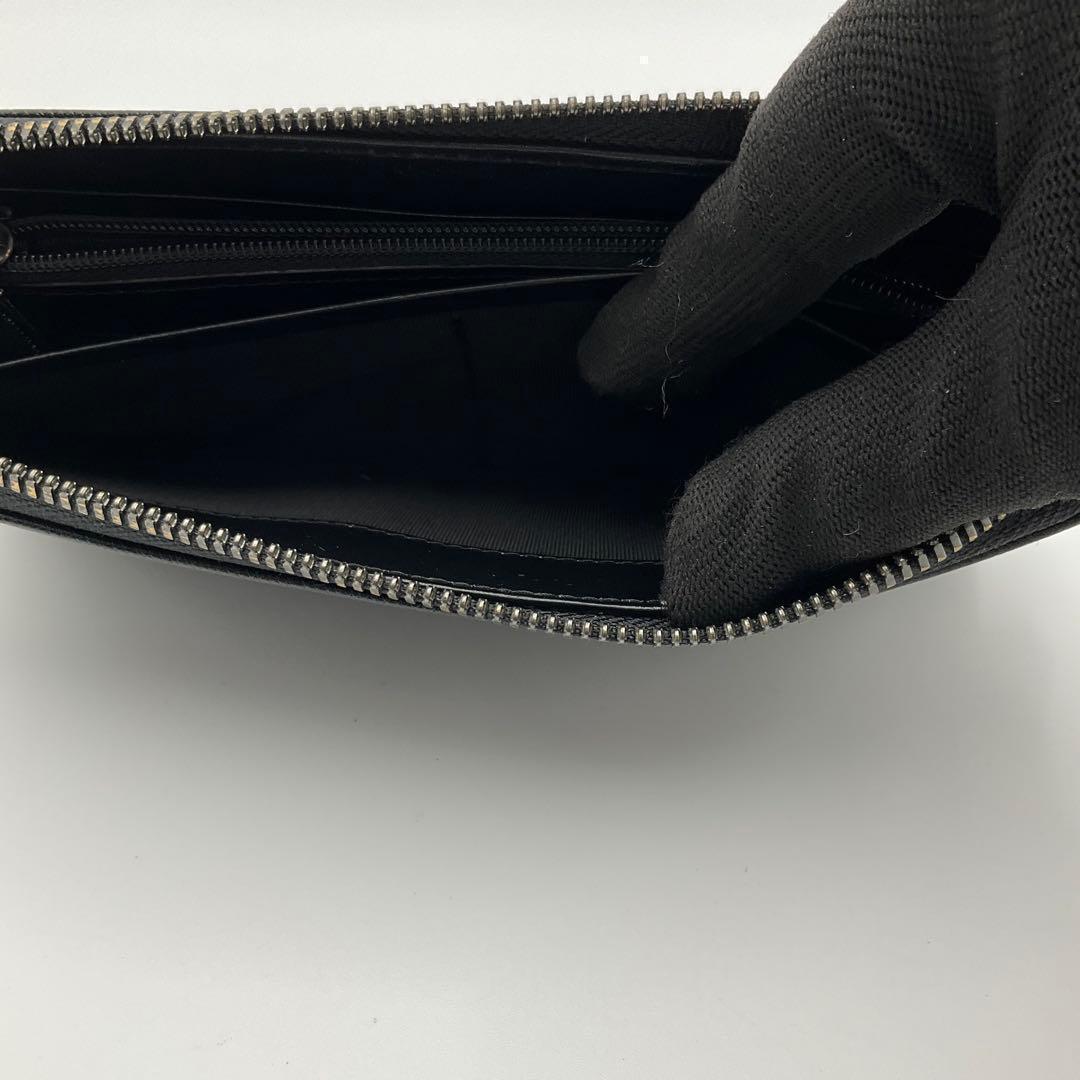 BLACKLABEL ブラックレーベル 長財布 クレストブリジ ラウンドジップ