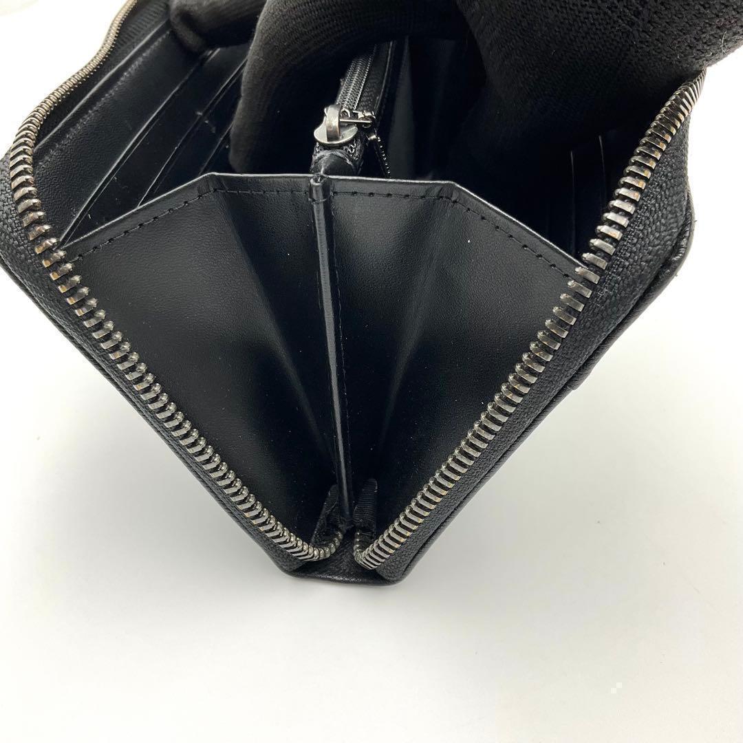 BLACKLABEL ブラックレーベル 長財布 クレストブリジ ラウンドジップ