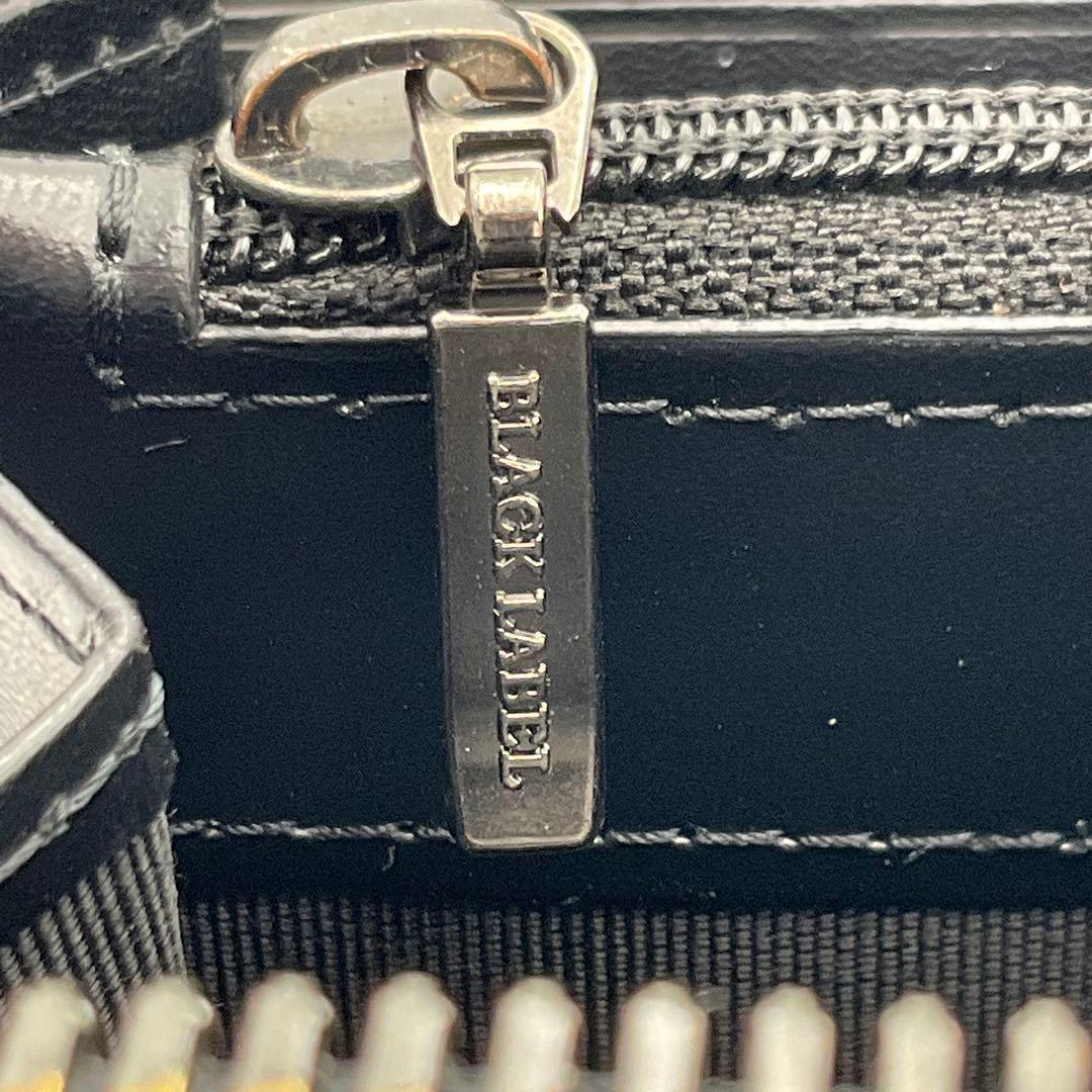 BLACKLABEL ブラックレーベル 長財布 クレストブリジ ラウンドジップ