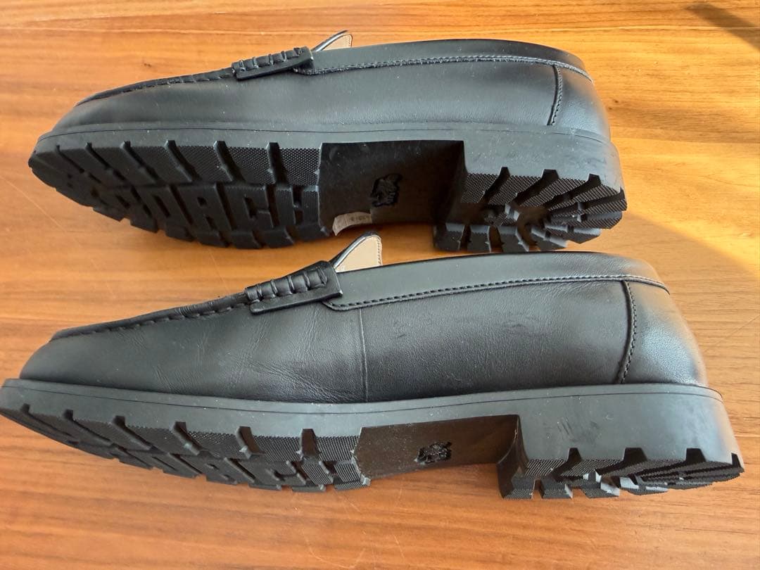 COACH★コーチ ブラック ローファー 24cm