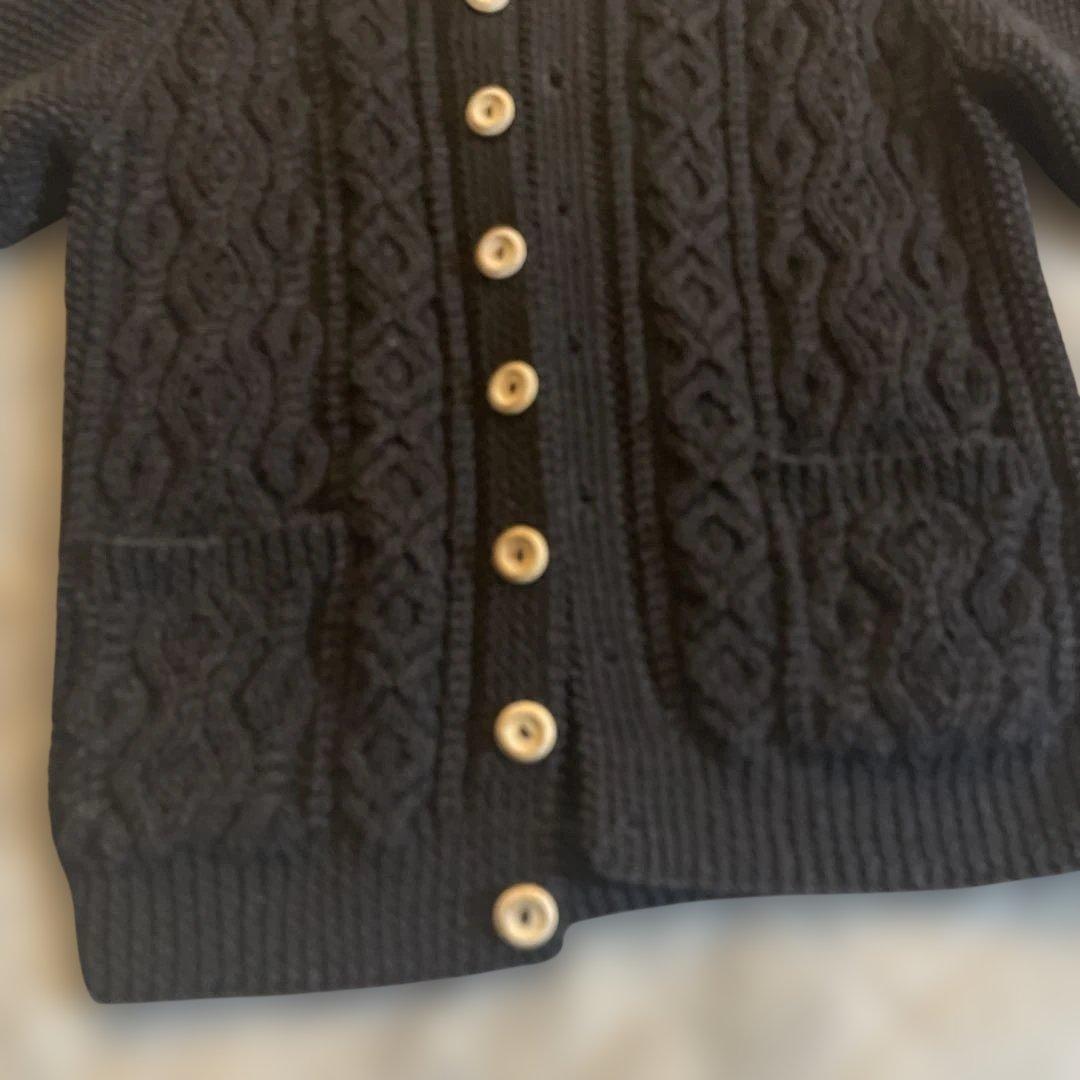 トップス INVERALLAN 3ACOTTON Black Denim46