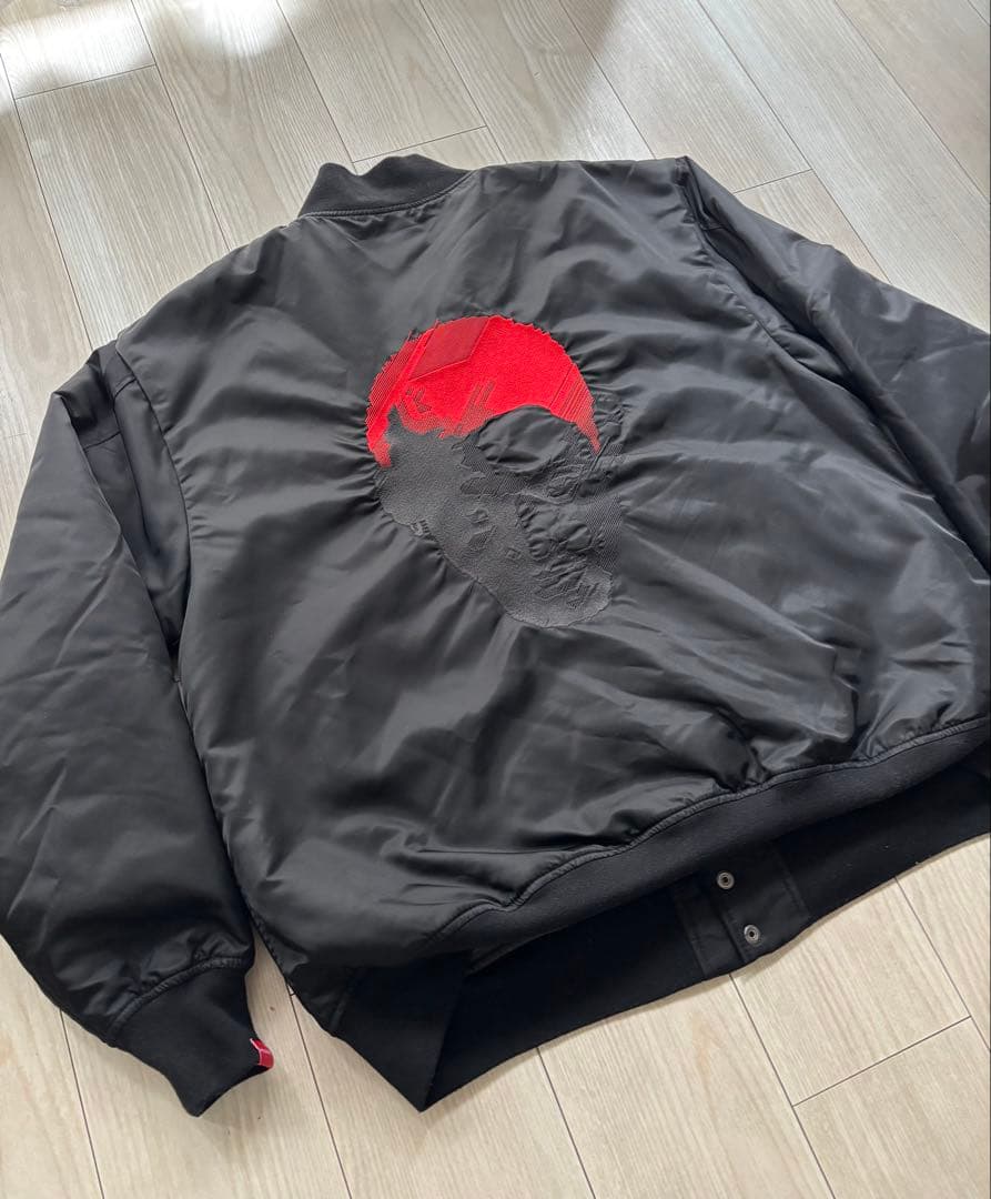 【入手困難】 APPLEBUM 限定BLACKWORM ロッドマンスタジャンXL