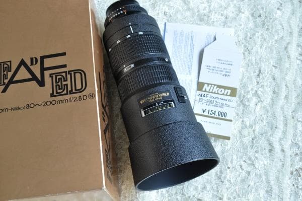 レンズ(ズーム) AI AF Zoom-Nikkor 80-200mm f/2.8D ED