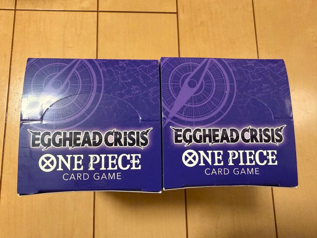 ワンピースカードゲーム　エッグヘッドクライシス　新品未開封2BOX テープ付き
