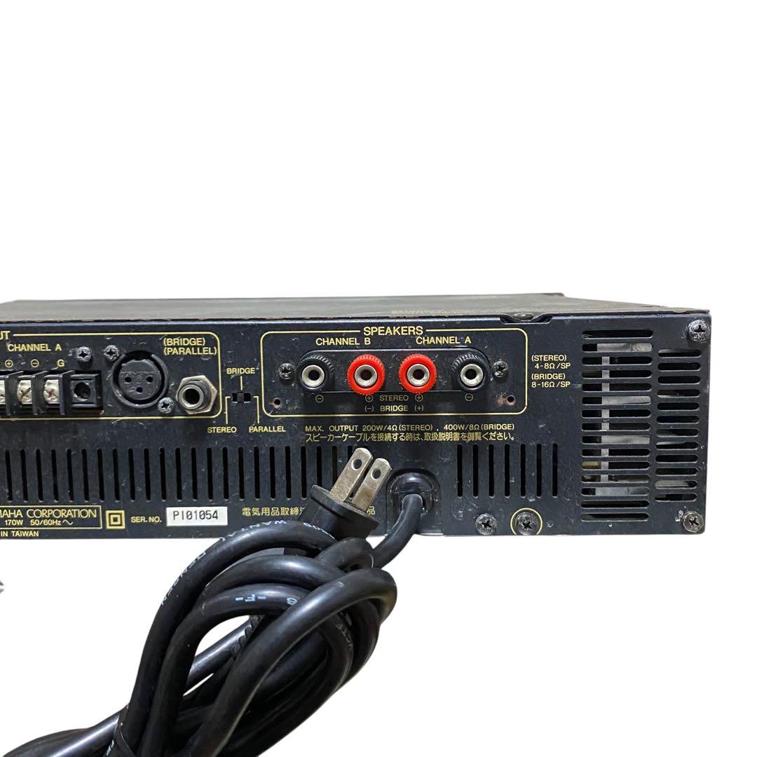 【動作品】YAMAHA P1600 パワーアンプ　業務用