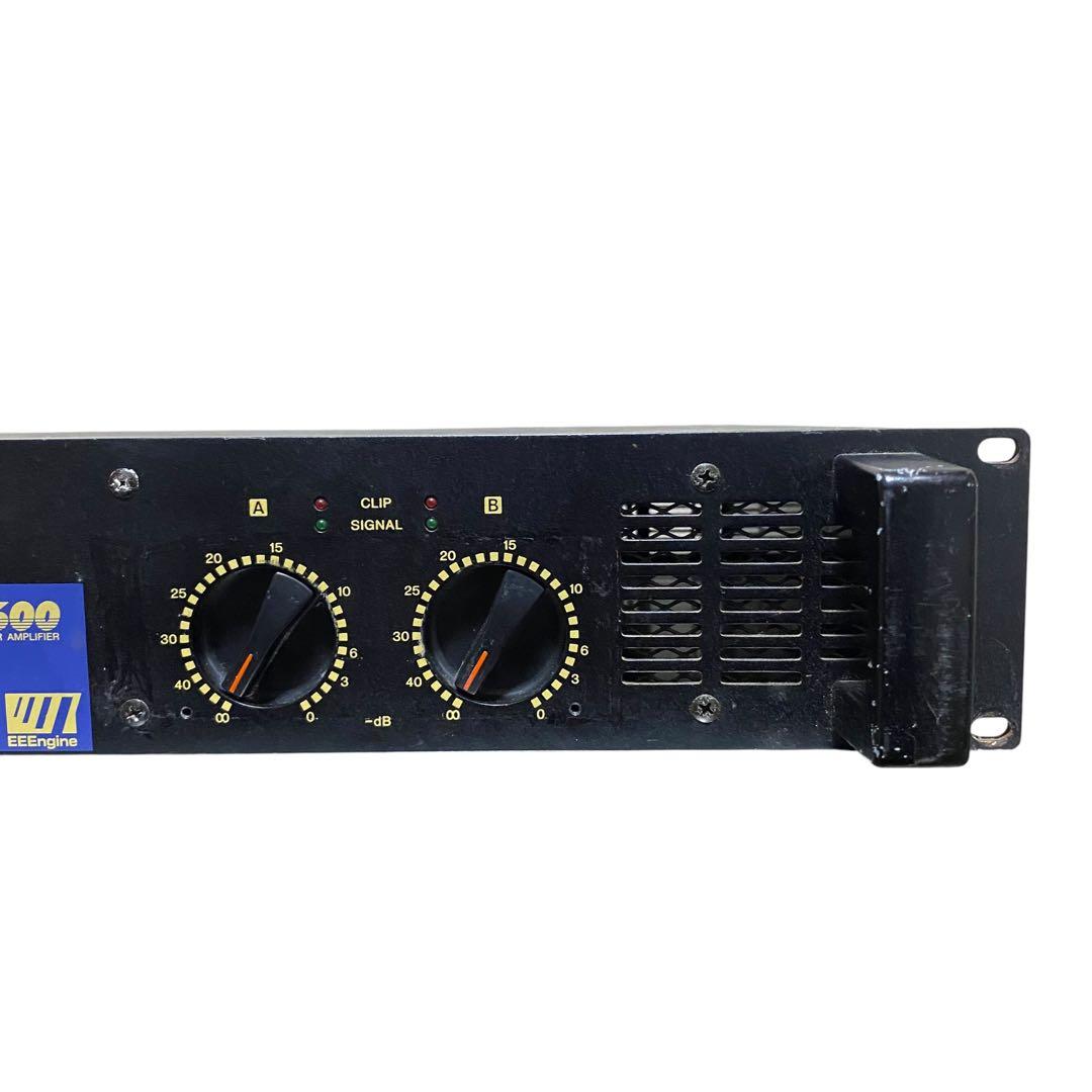 【動作品】YAMAHA P1600 パワーアンプ　業務用