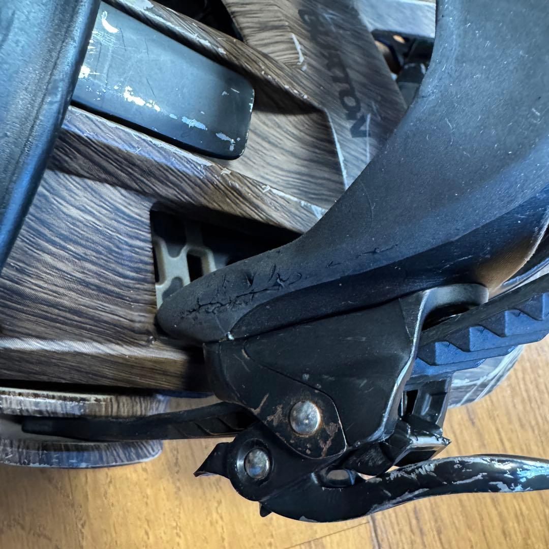 メンズ Burton ジェネシス Re:Flex スノーボードバインディング M