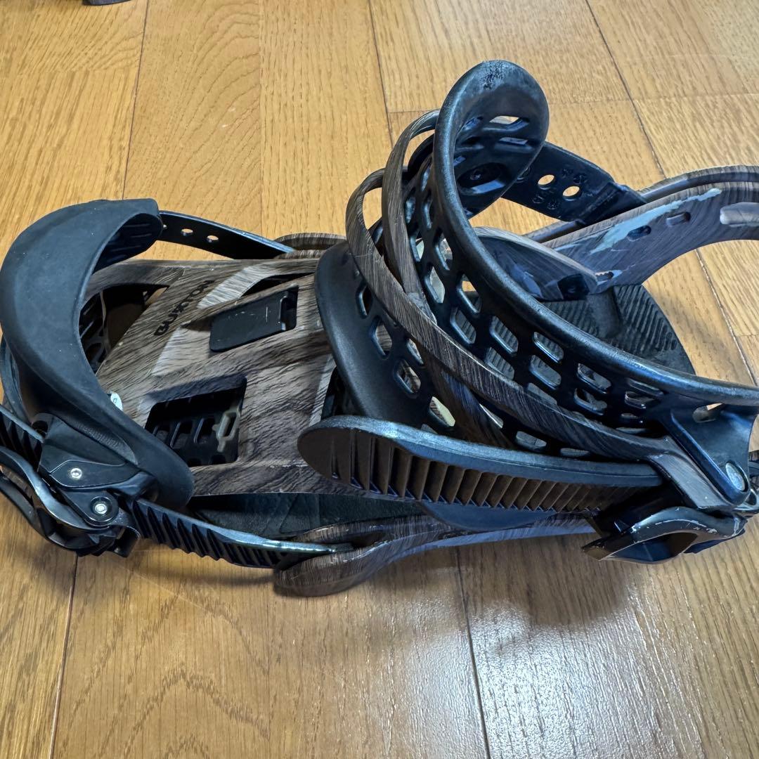 メンズ Burton ジェネシス Re:Flex スノーボードバインディング M