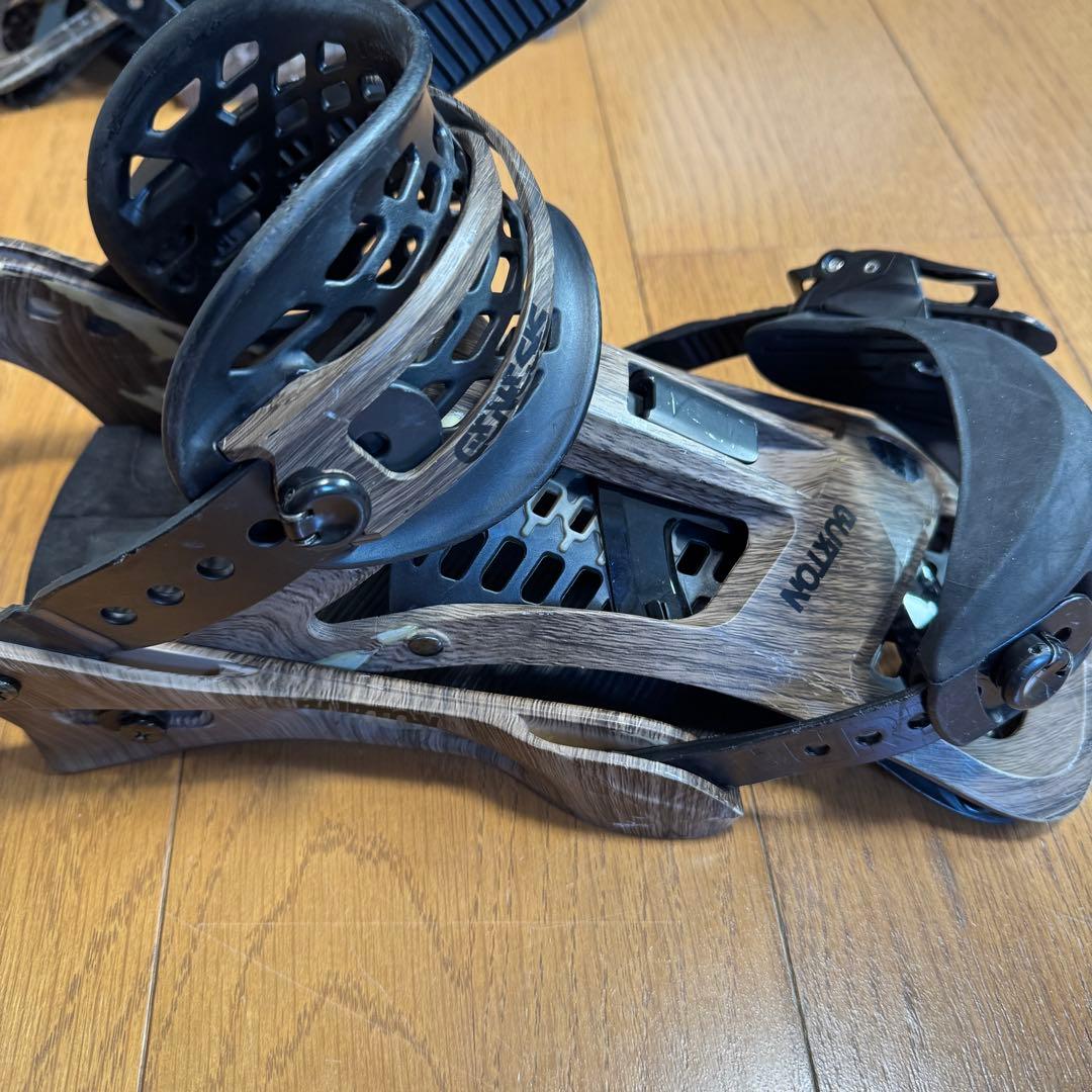 メンズ Burton ジェネシス Re:Flex スノーボードバインディング M