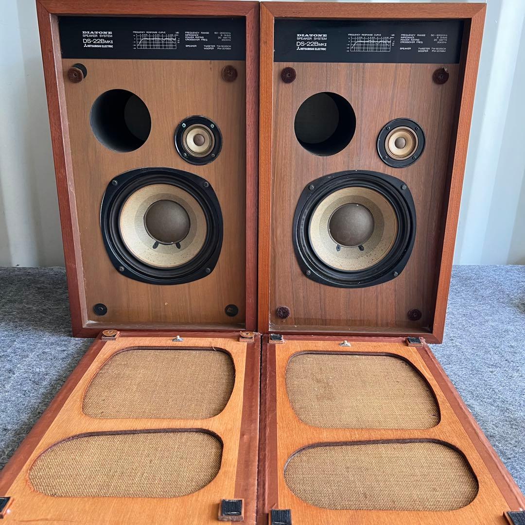 E64激安早い者勝ち✨　DIATONE スピーカーペア ダイヤトーン 木目