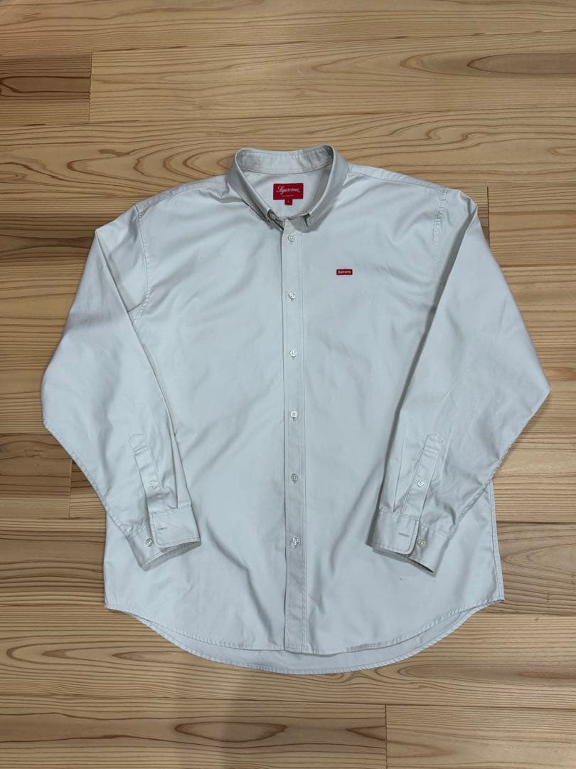 supreme Small Box Shirt Logo 長袖シャツ L