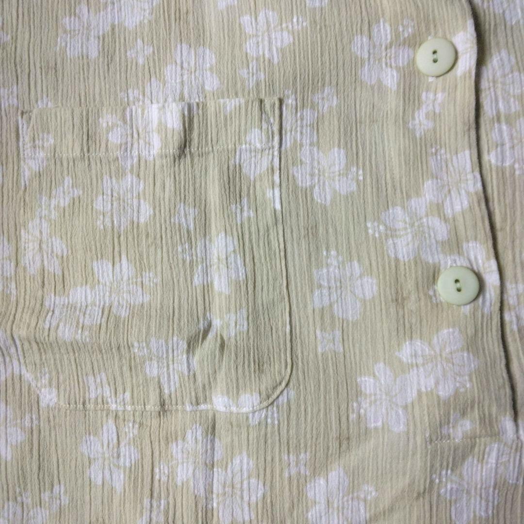 ワコール　グランダー　レディースパジャマ　ワンピース　綿麻混　日本製