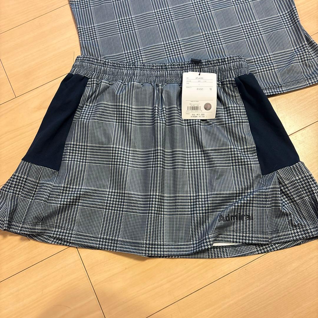 Admiral チェック柄 テニスウェアセット　L