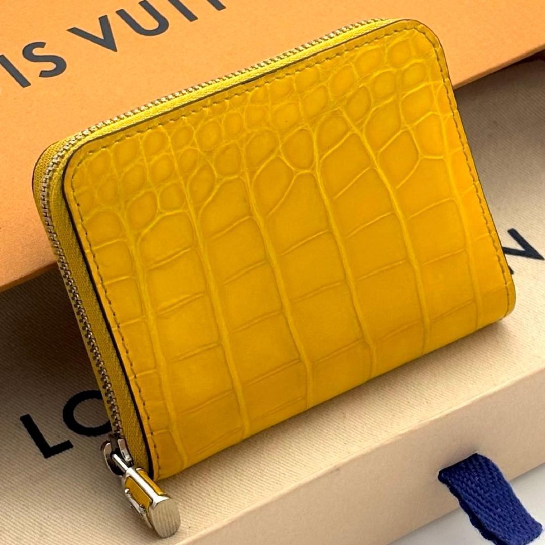 【未使用に近い】ルイヴィトン クロコダイル ジッピーパース ケース