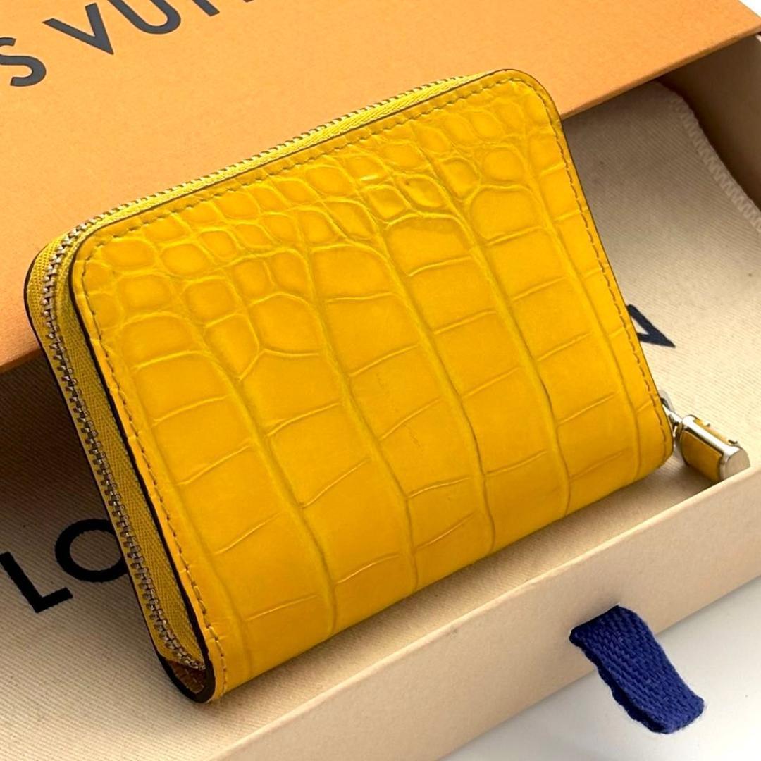 【未使用に近い】ルイヴィトン クロコダイル ジッピーパース ケース