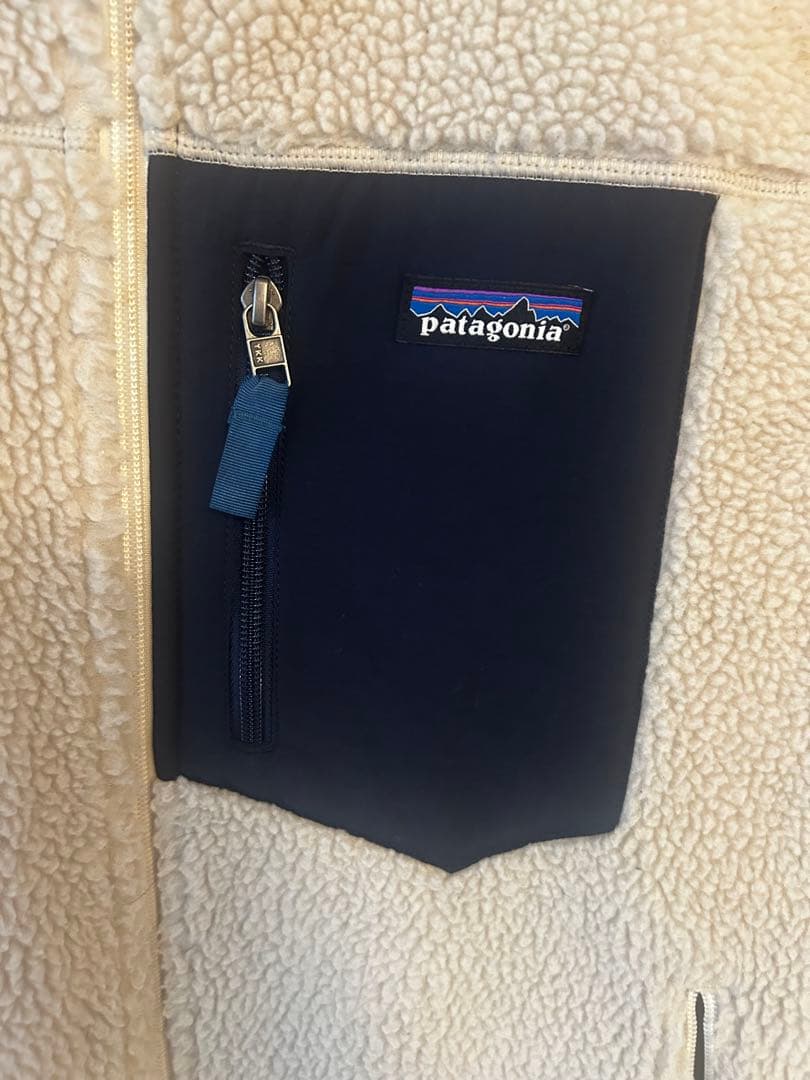 patagonia レトロX フリースベスト Lサイズ ベージュ/ナチュラル