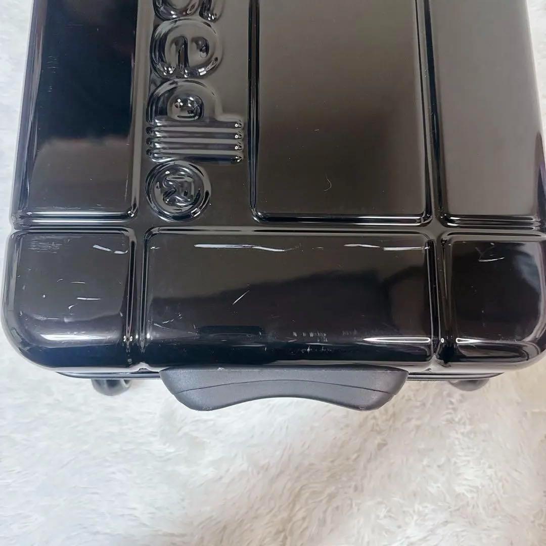 bessed ハードシェル スリムスーツケース キャリーブラック