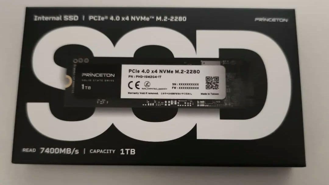 内蔵SSD PCI-Express接続 PHD-ISM2G4-1T [1TB]