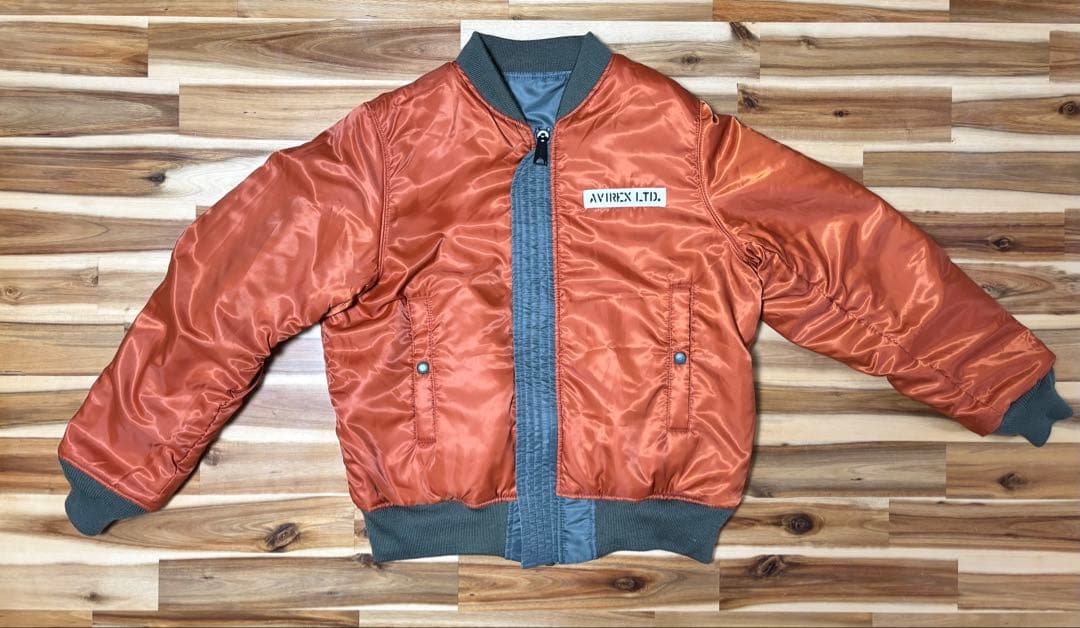 AVIREX MA-1 REBUILD フライトジャケット ステンシル M