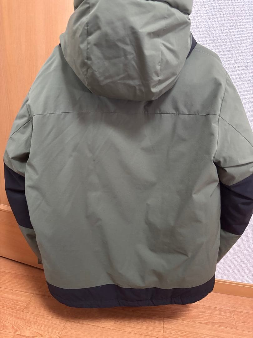 FIRST DOWN フード付きダウンジャケット M