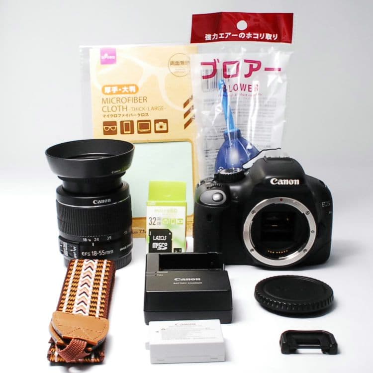 初心者の方に！❢Canon Kiss x4 手ぶれ補正レンズセット