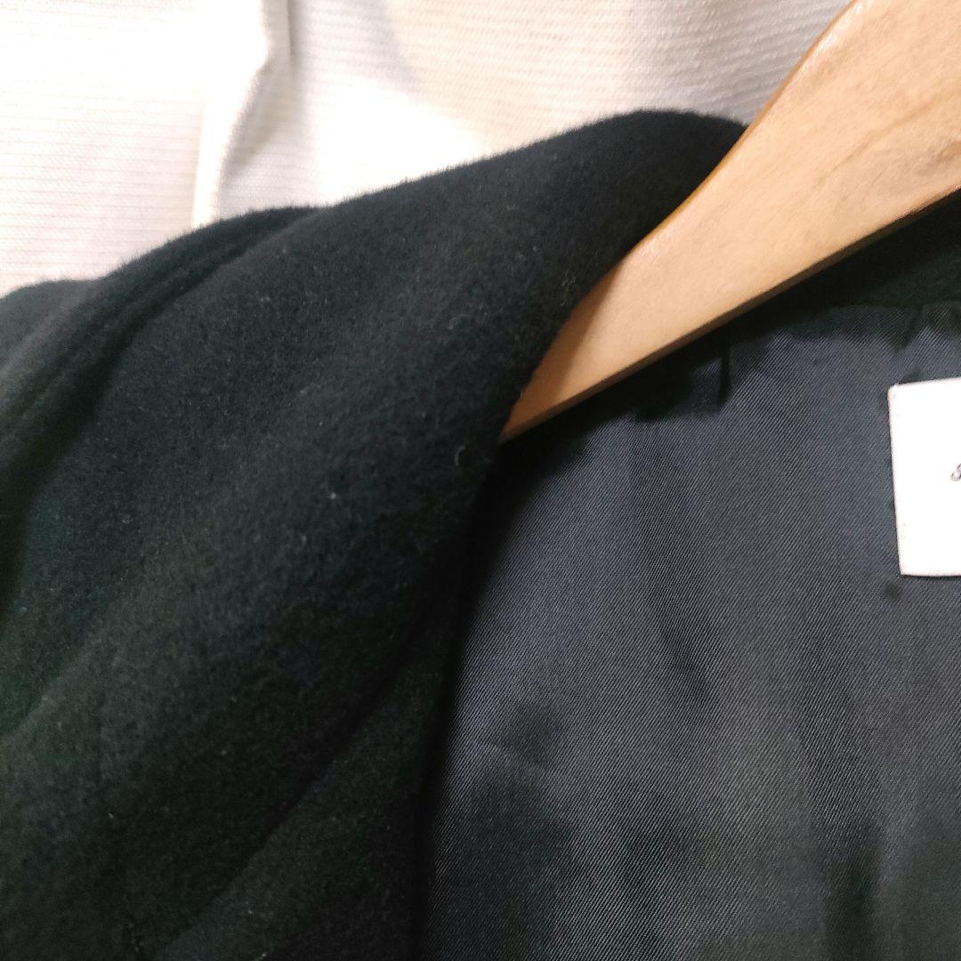 【美品】スピック＆スパン パイルウールダッフルコート 38