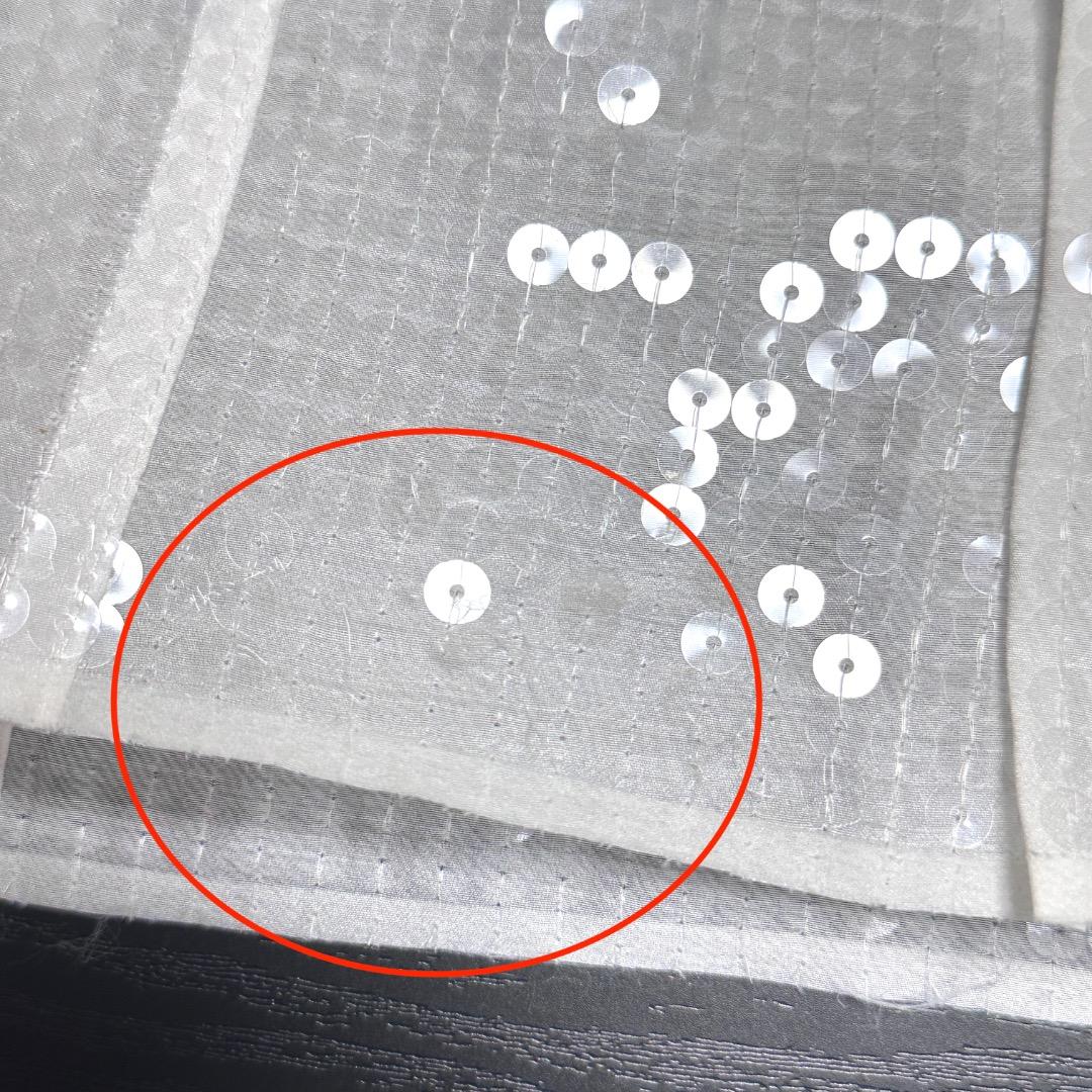 ジュンヤワタナベコムデギャルソン スパンコールジャケット (ホワイト/FREE)