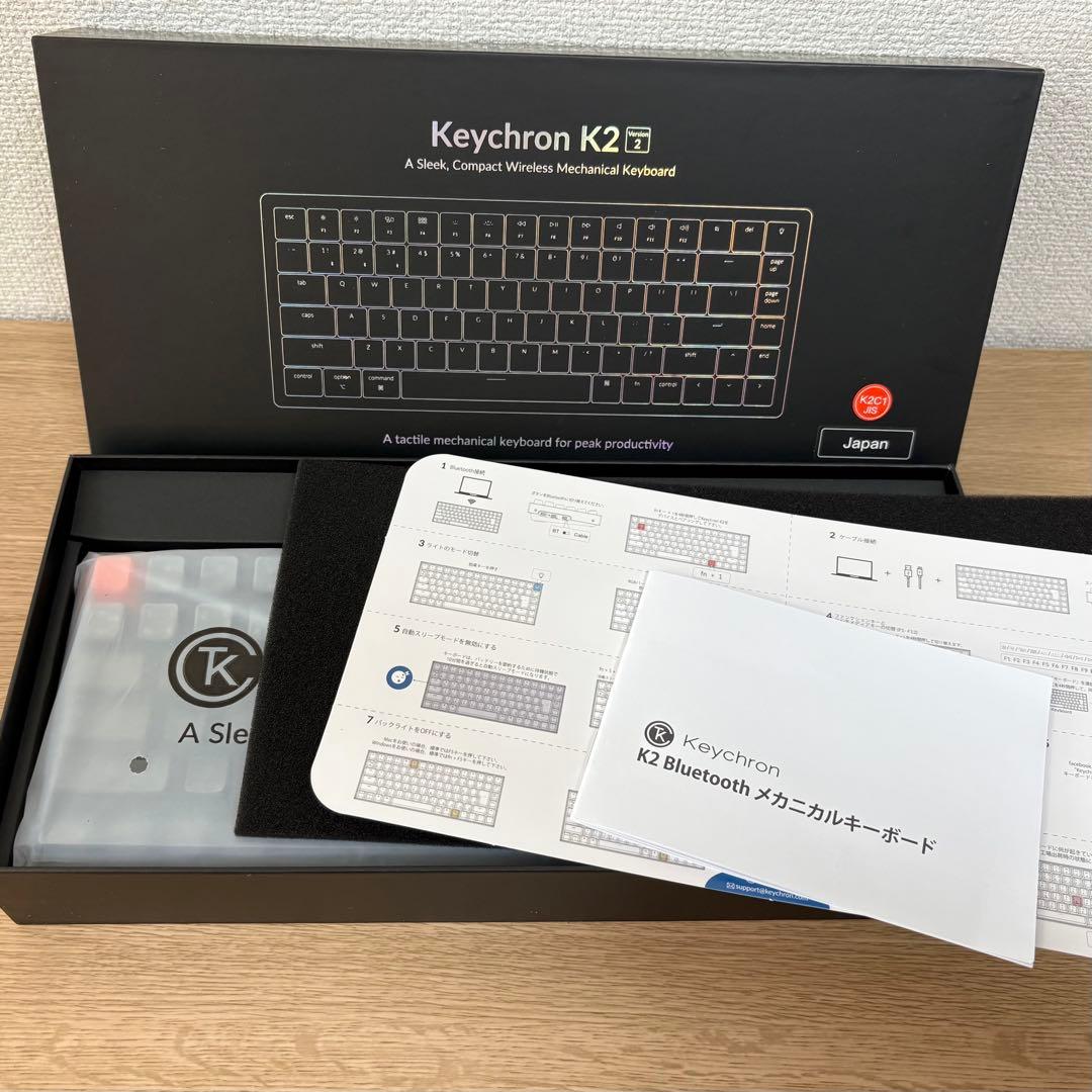 Keychron K2 日本語配列 ワイヤレス・メカニカルキーボード 赤軸